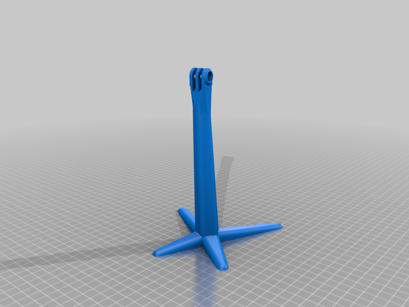 Balanced go-pro support