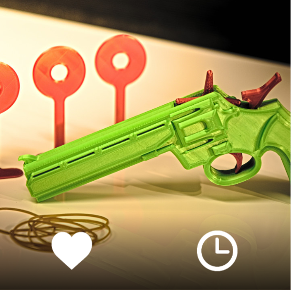 Rubber Band Gun by Vdkar Auto Glass Replacement Download free STL