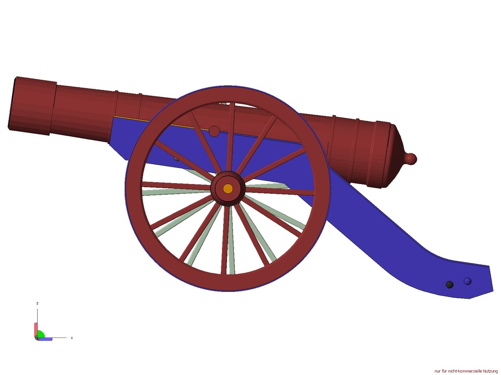 Historical Field Cannon by DoctorRudd | Download free STL model ...