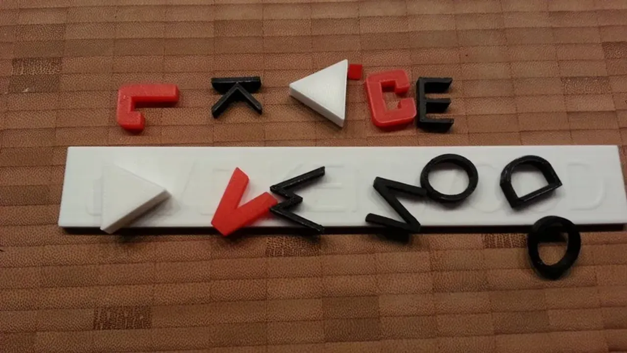 JVC Kenwood Logo by DoctorRudd | Download free STL model