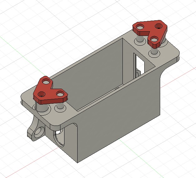 Schnellbefestigung für Robbe Servo FS100