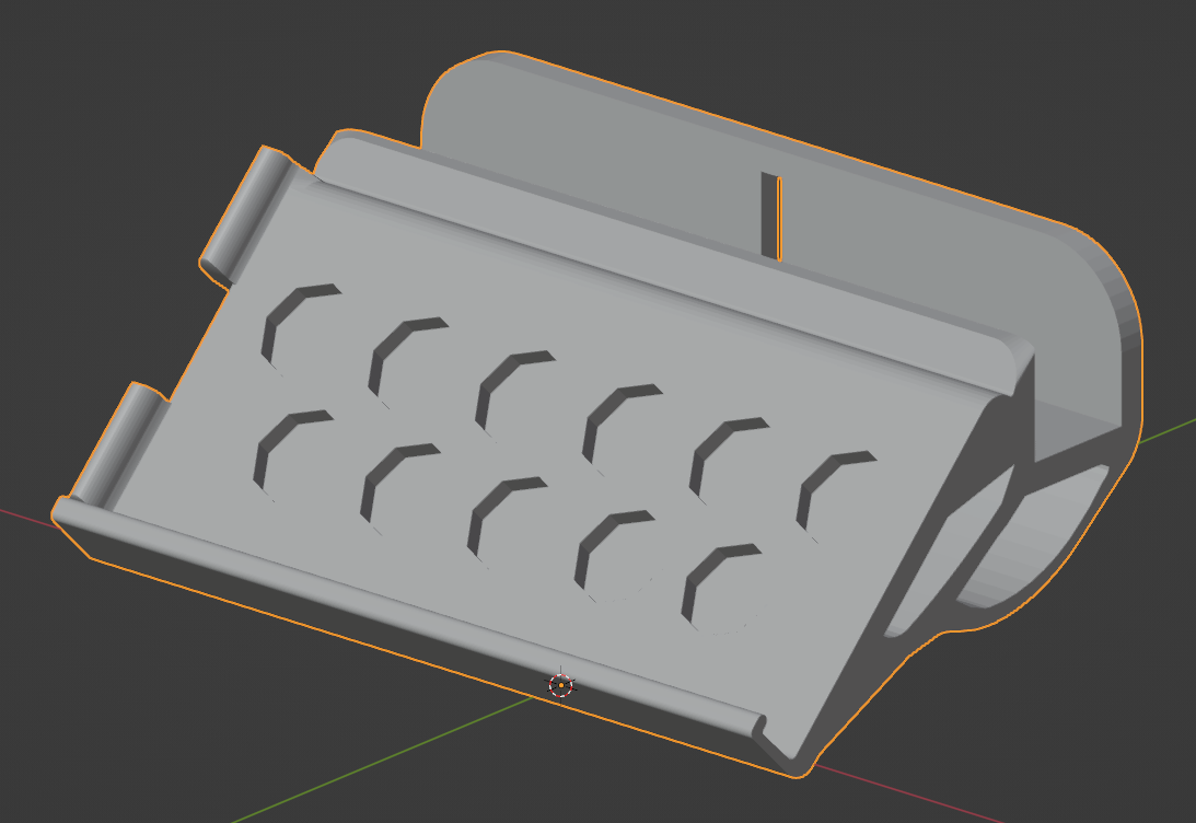 Smartphone holder for Acer Nitro XV272U monitor