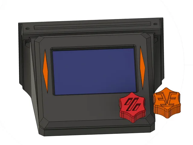 Ender-3 Screen Mount for Voron 2.4 and Trident (EndeVOR)