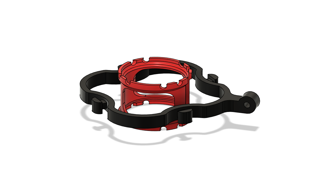 Simple Shock mount for Audio Technica AT2020 by Jocke Lönnqvist ...