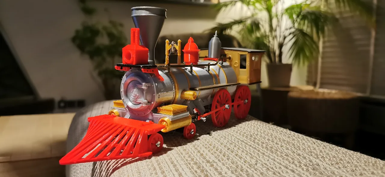Steamstrain Leviathan year 1850 Designer Ed van der Heijden