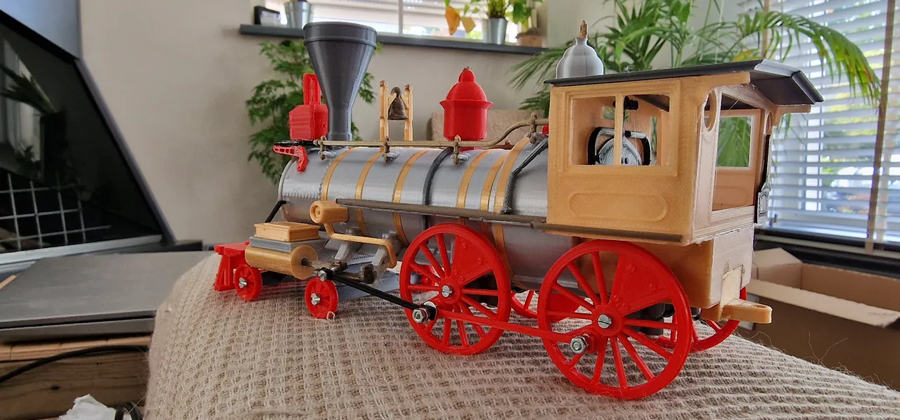 入荷中 Designer 1850 year Leviathan Steamstrain Ed Heijden der van 建物
