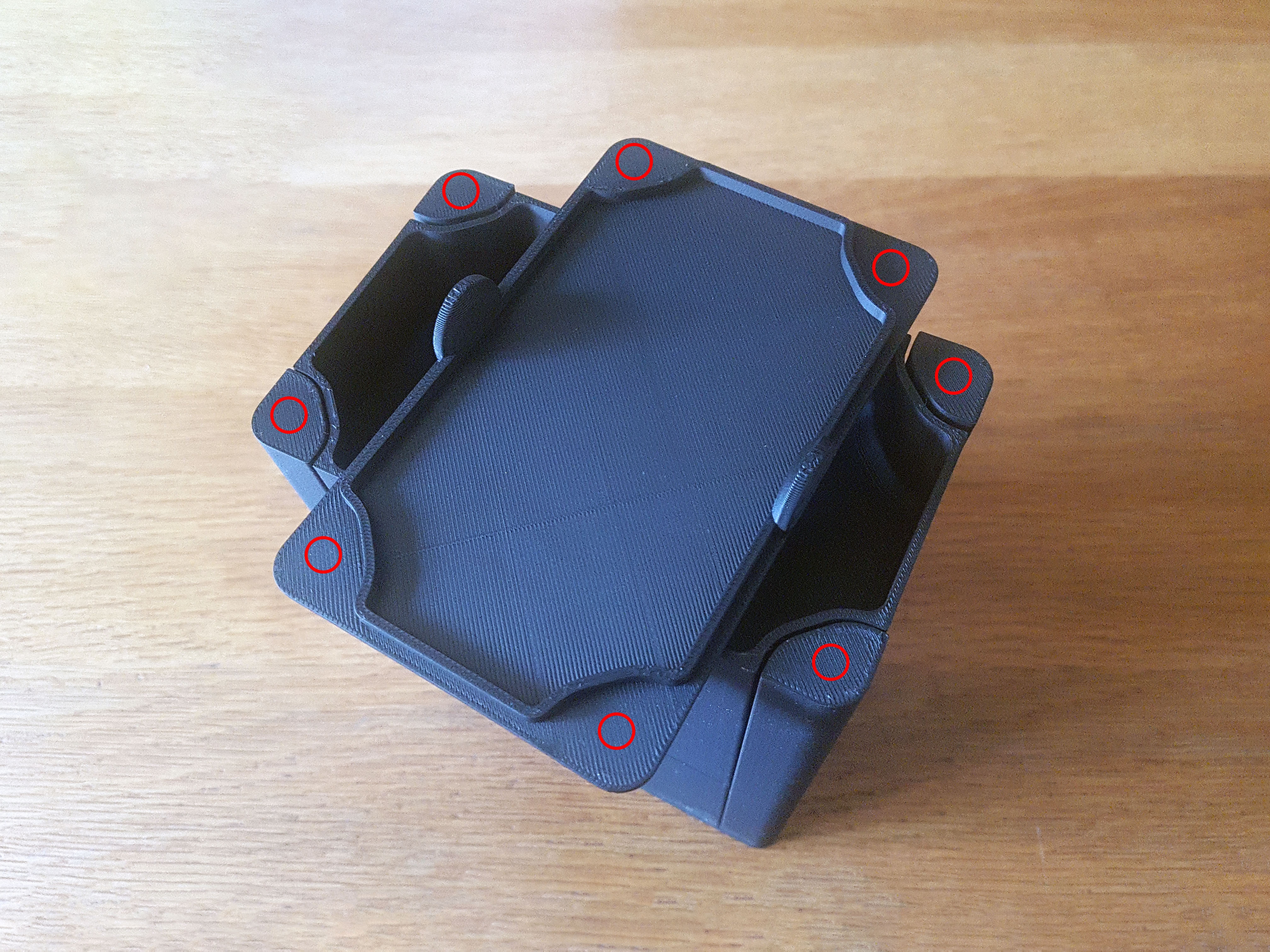 Miniatura 3 do modelo 3D Stackable Storage Tray Container