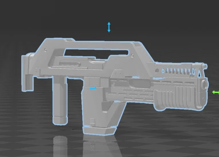 M41A Aliens Pulse Rifle for Dummy/Lucky/Mini13 by ChargerOOT | Download ...