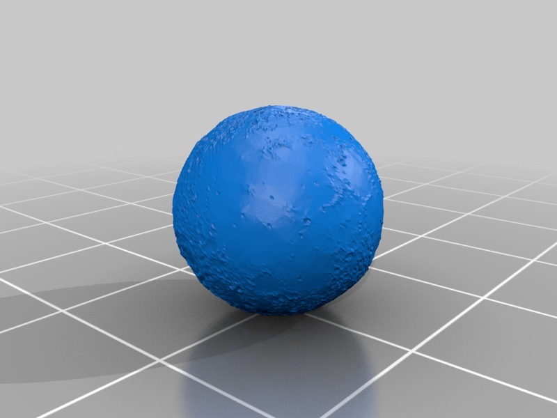 Moon with Lego Axle Hole