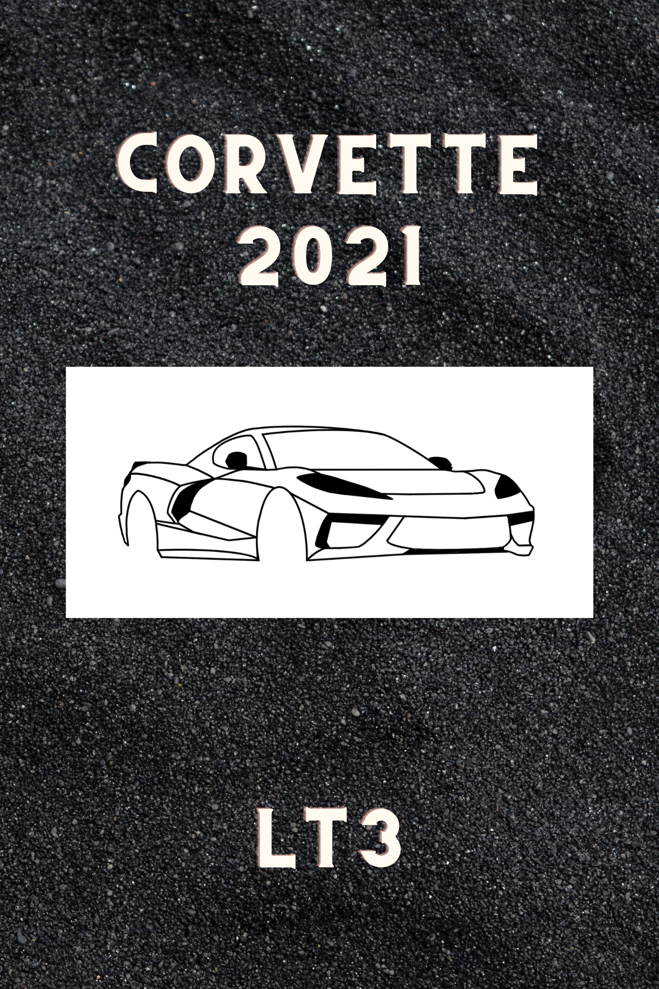 Corvette 2021 LT3 Wall Art