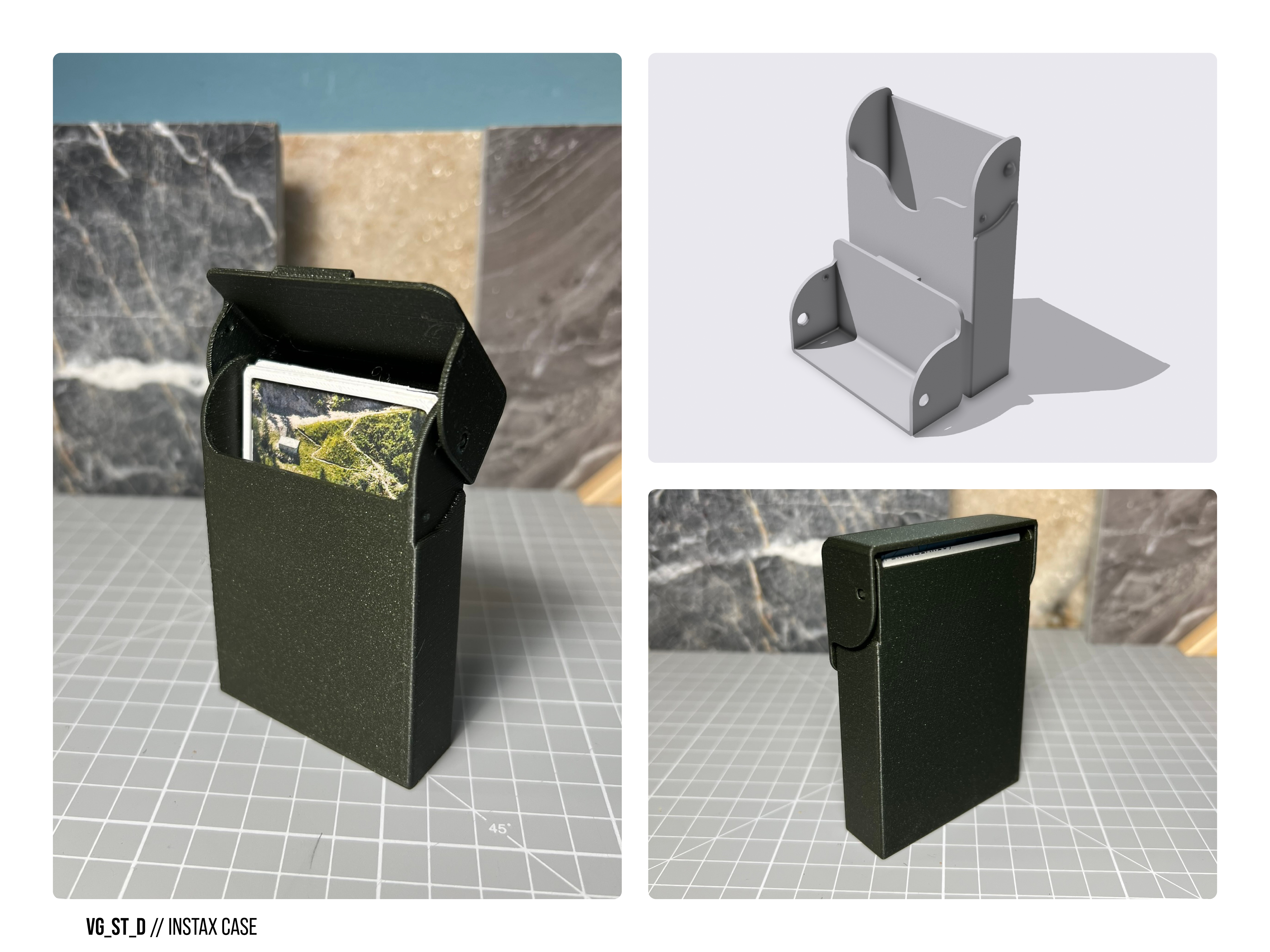 Miniatura 2 do modelo 3D Case for Instax Mini