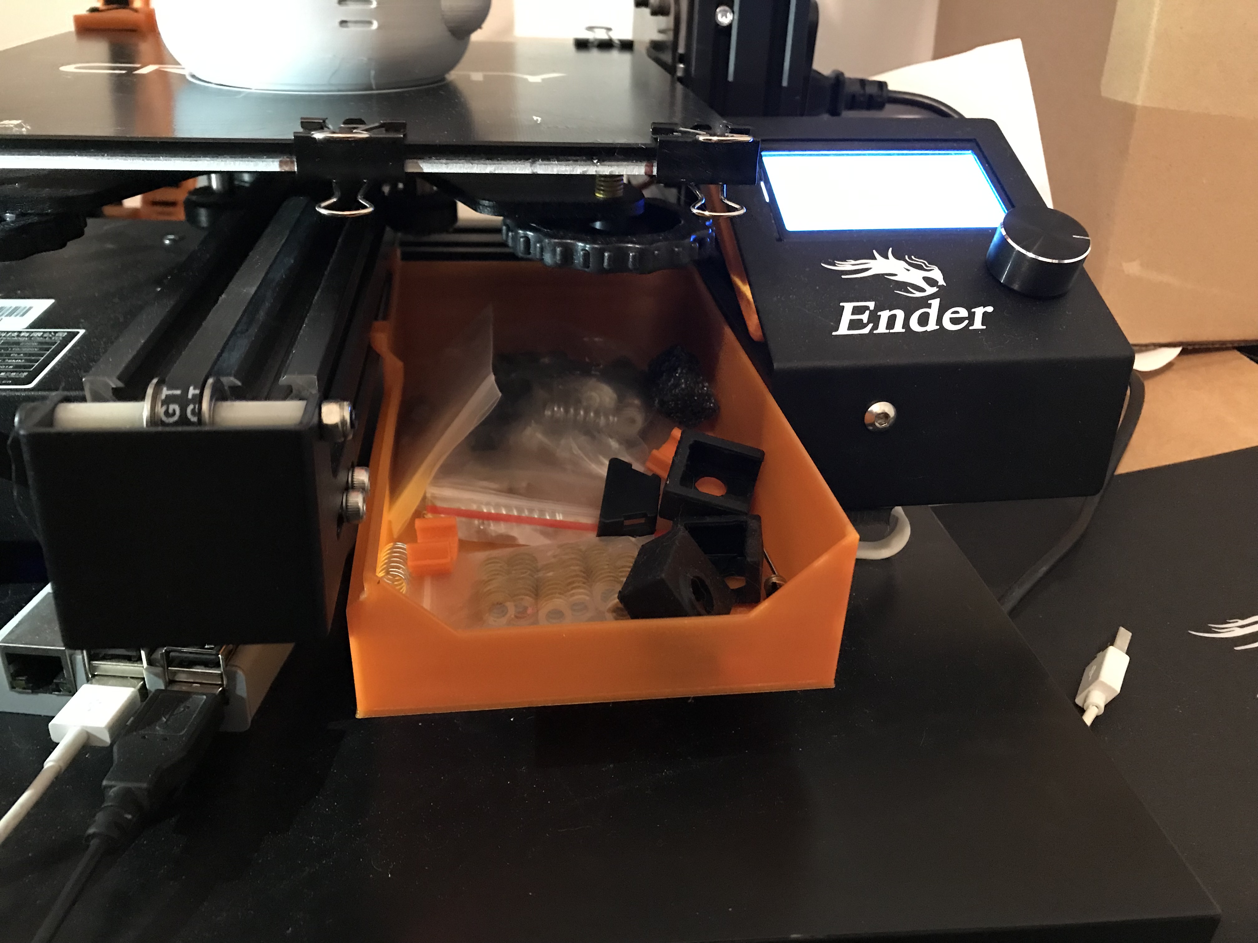 Ender 3 (Pro) long tray by Codable | Download free STL model ...