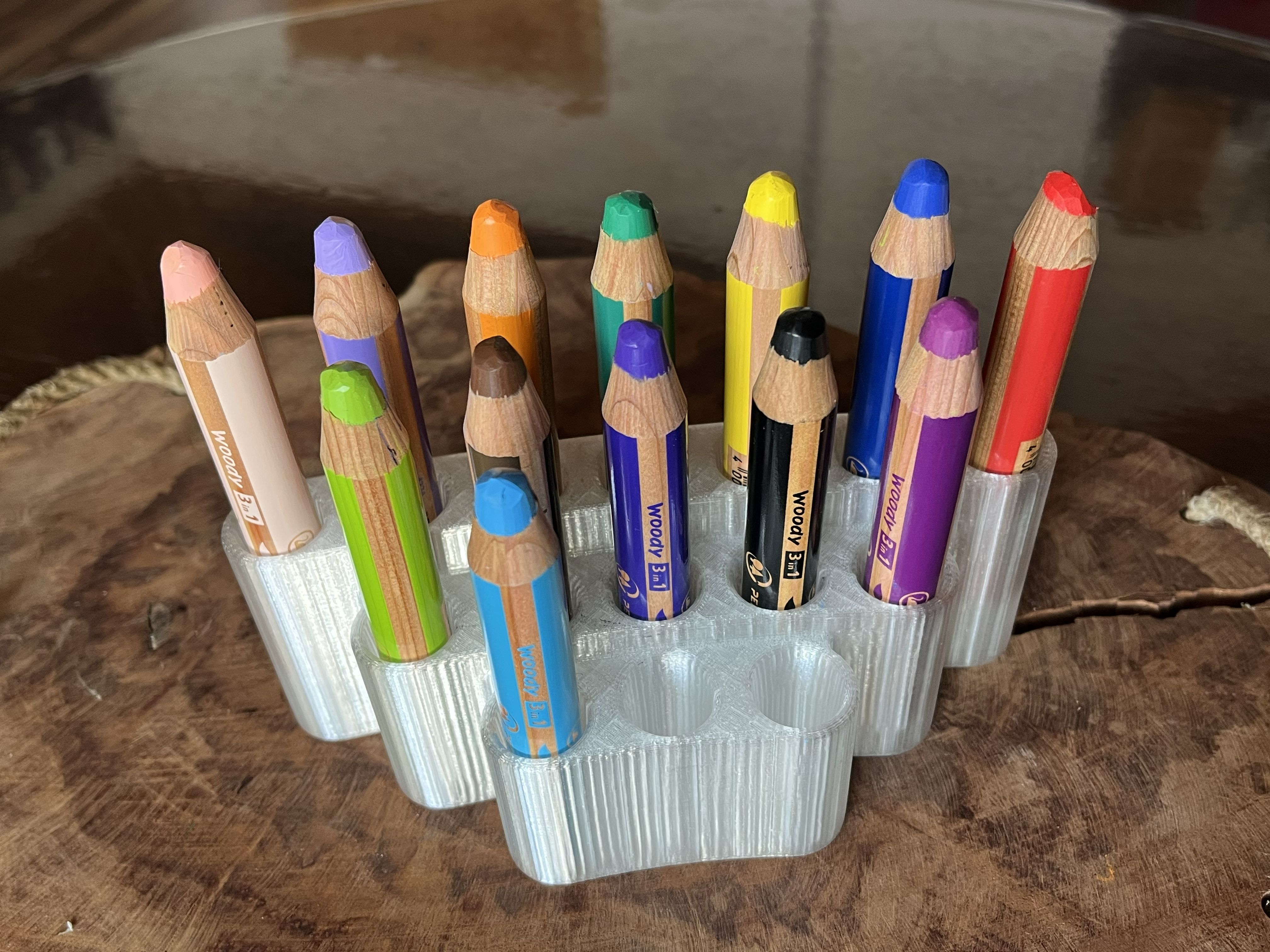 Woody 3in1 Malstifte