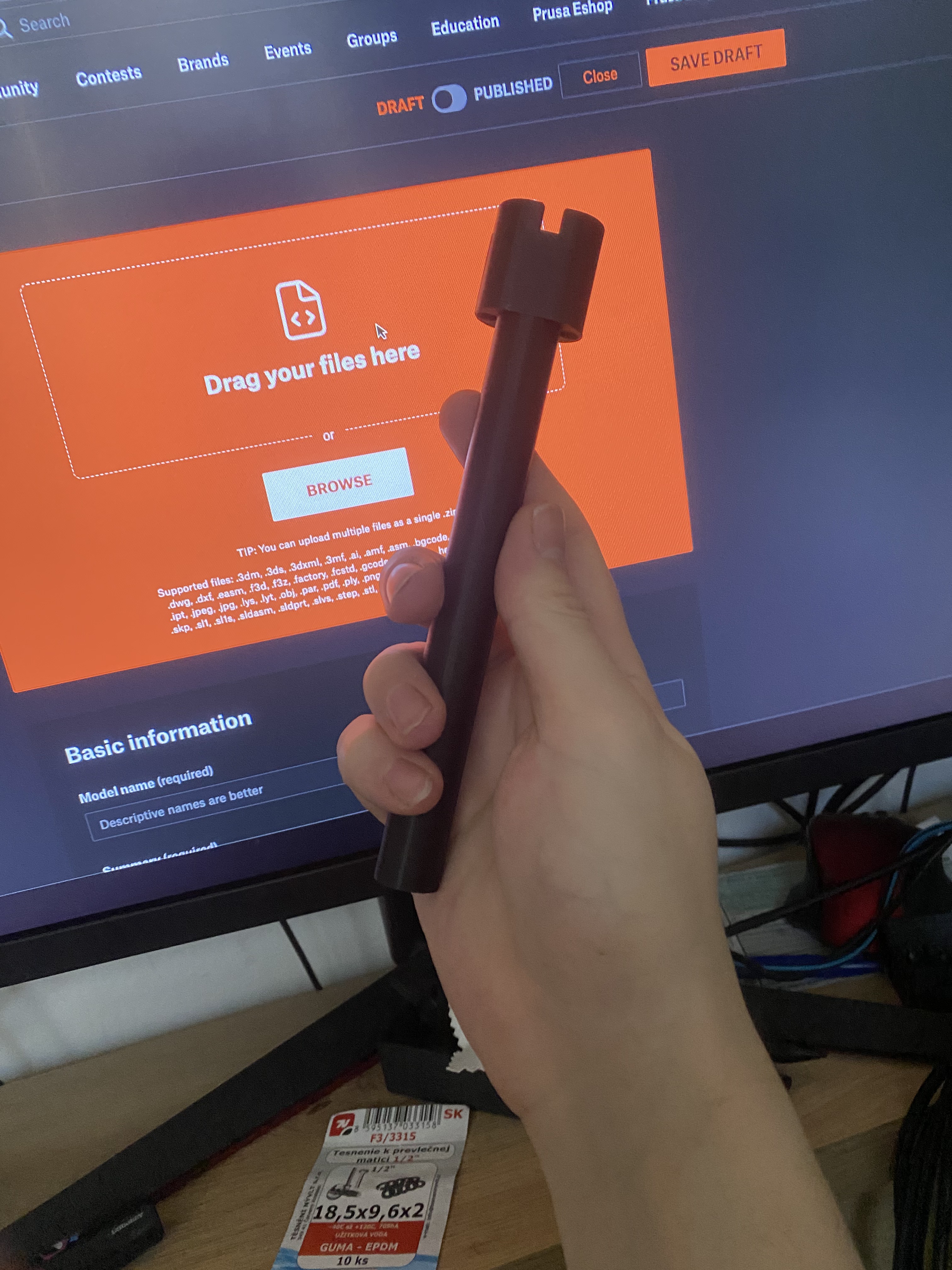 hollyland lark M1 interview handle 3D model