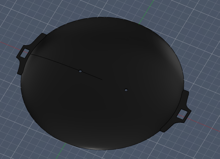 Water tank cap 3D model
