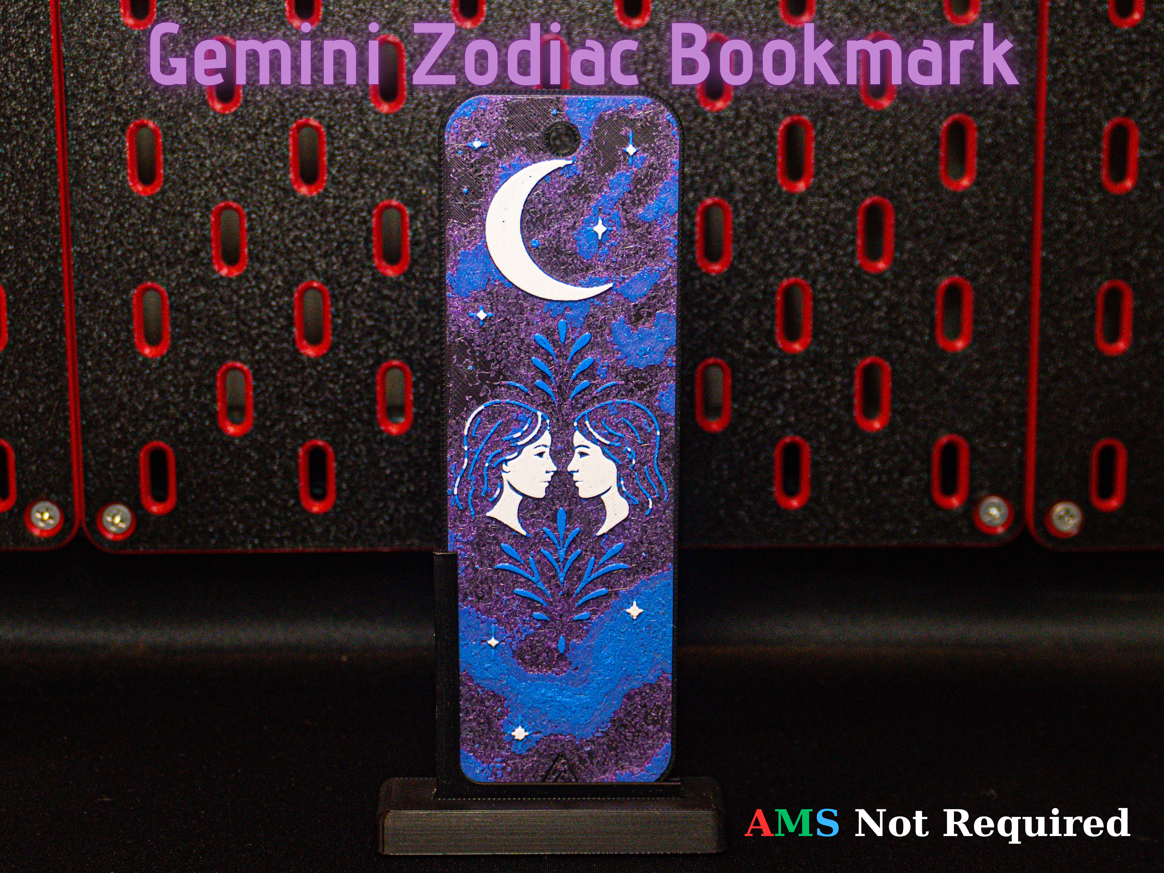 Gemini Hueforge Bookmark - Zodiac