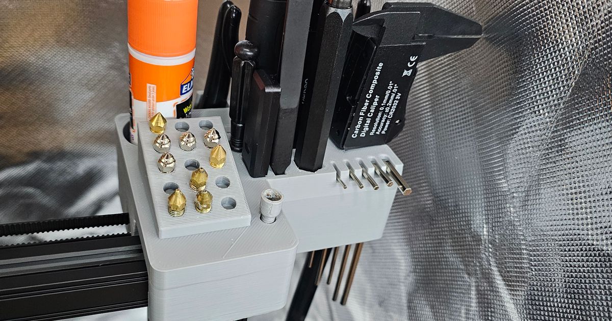 Ender3 S1 Tool Holder by Chris Download free STL model