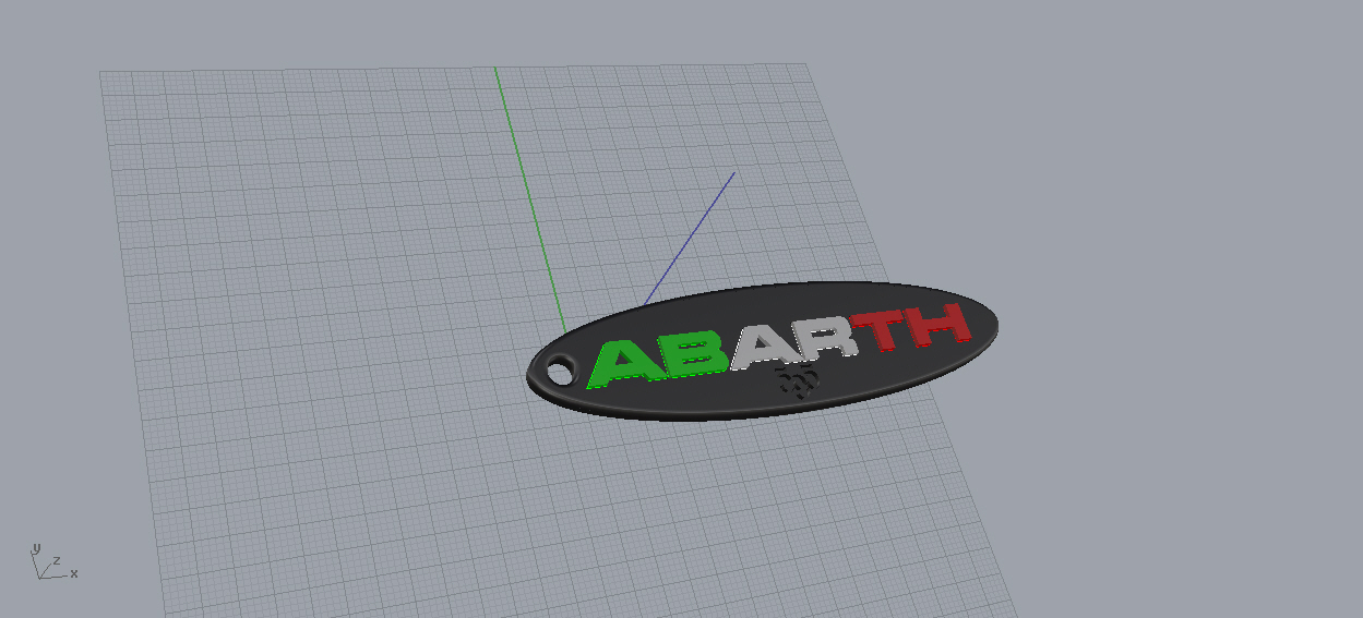 Portachiavi Abarth Ufficiale - Metallo, Scudetto, Made In Italy - Foto 3