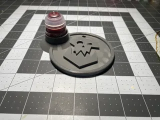 Waaagh!  Citadel paint pot holder