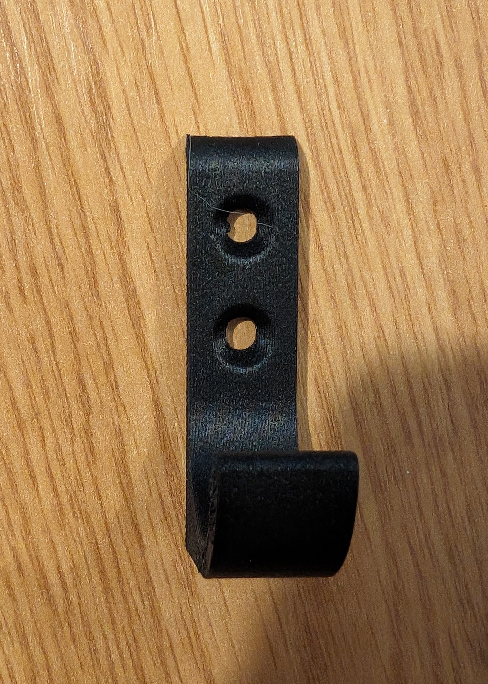 Miniatura 2 do modelo 3D Wallhook (screwed on)