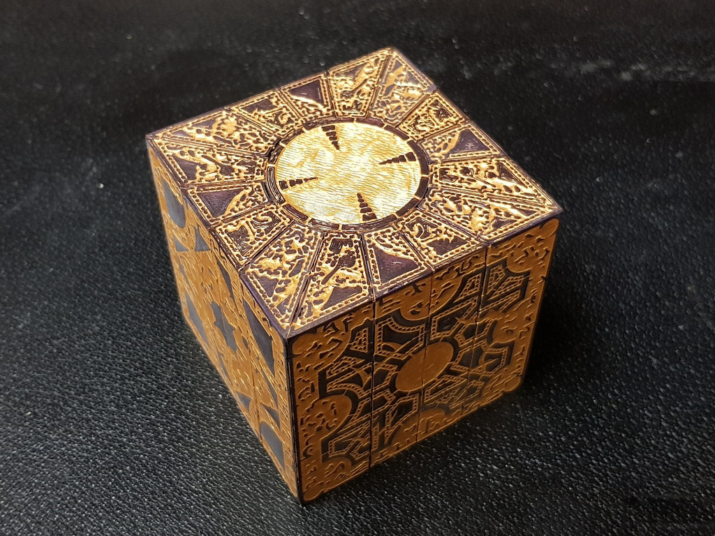 Miniatura 5 do modelo 3D Deconstructed Puzzle Cube