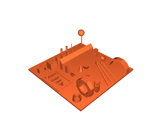 3d printer benchmark by DiegoGZ | Download free STL model | Printables.com