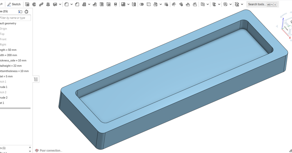 Parametric Box - Onshape and STEP Files by jhostdesign | Download free ...