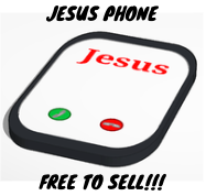 Jesus is calling keychain (Free to sell!!!)