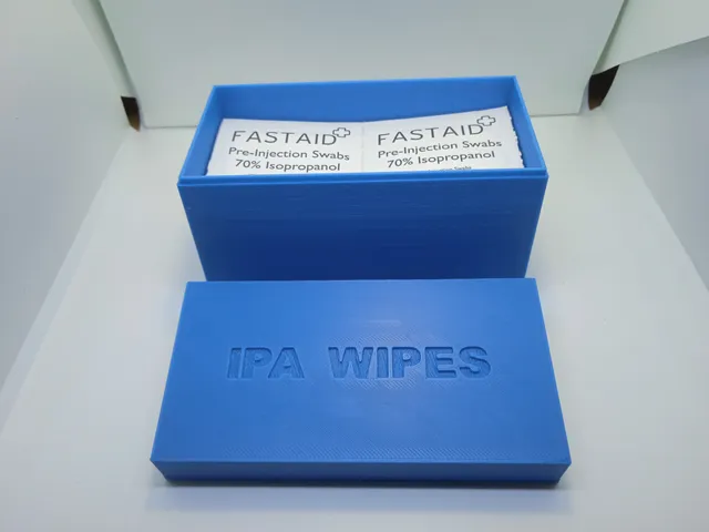 Box for IPA Wipes