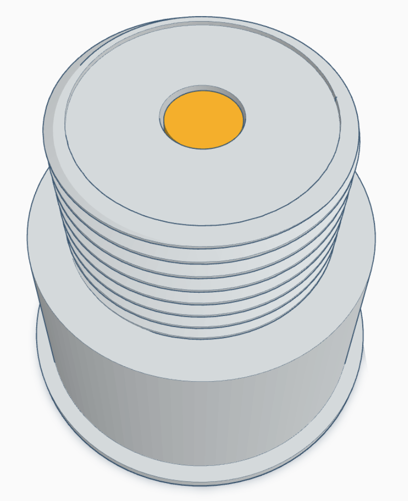 Overture  Carboard Spool weighted insert for Bambu Lab AMS