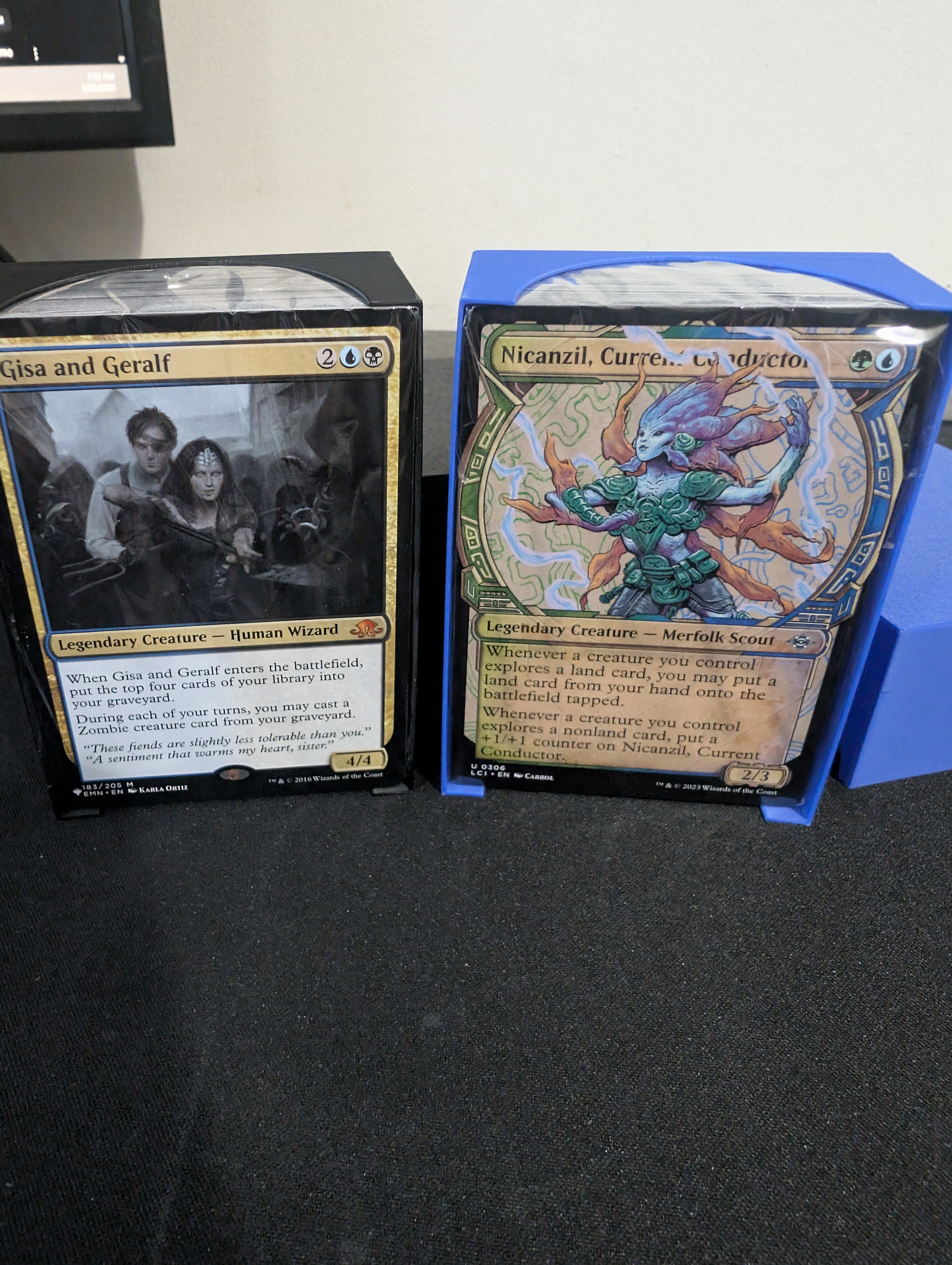 MTG Commander Deck Box - Simple &  Lightweight - 20g