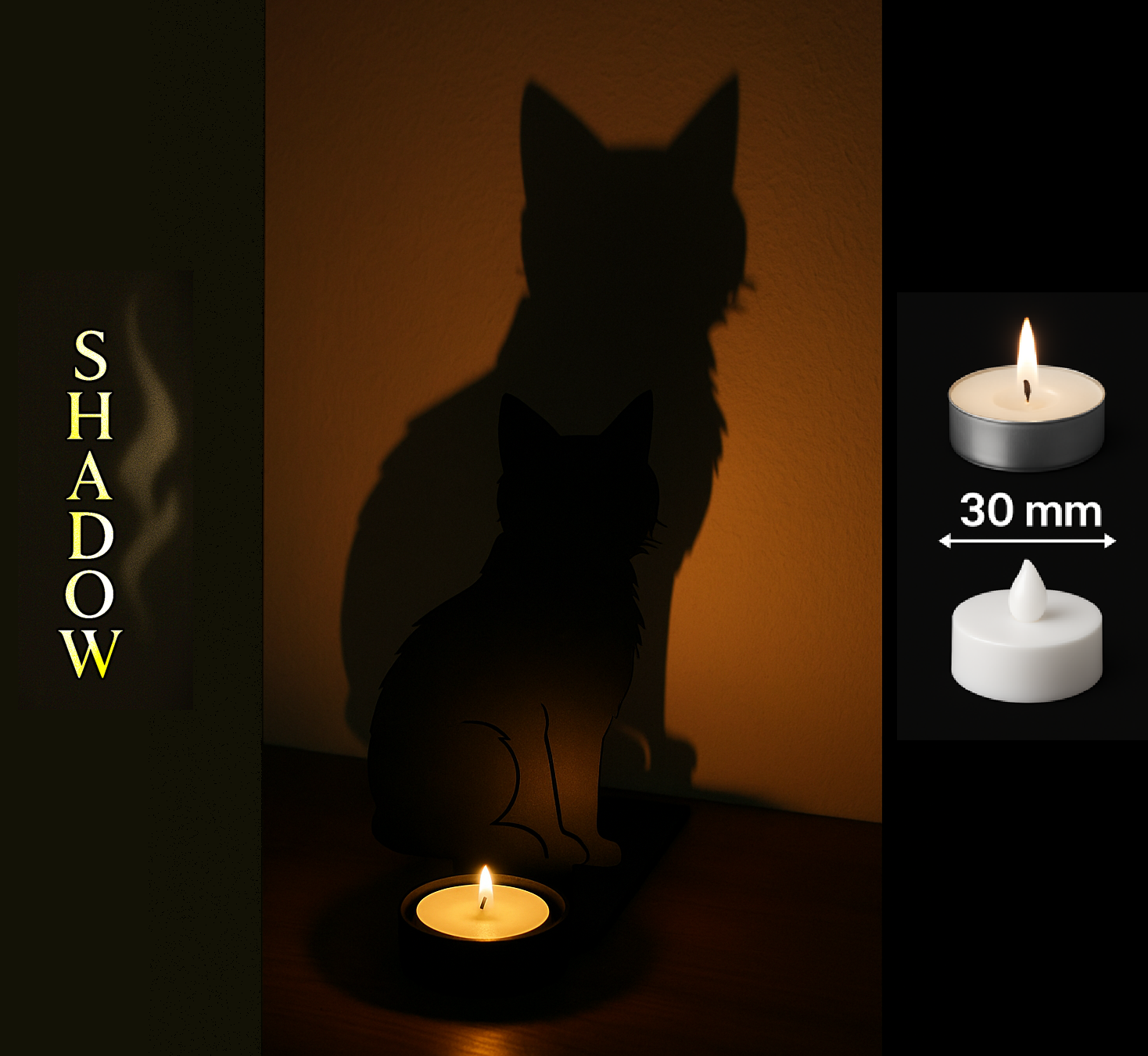 Shadow Art - Cat