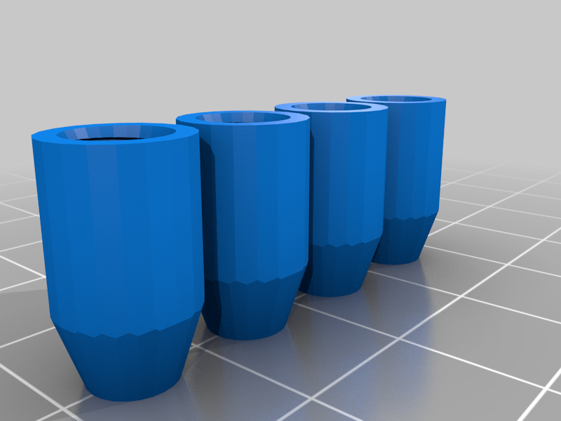 Jeep TJ Door Hinge bolt cover guide by Ma Ha Download free STL model