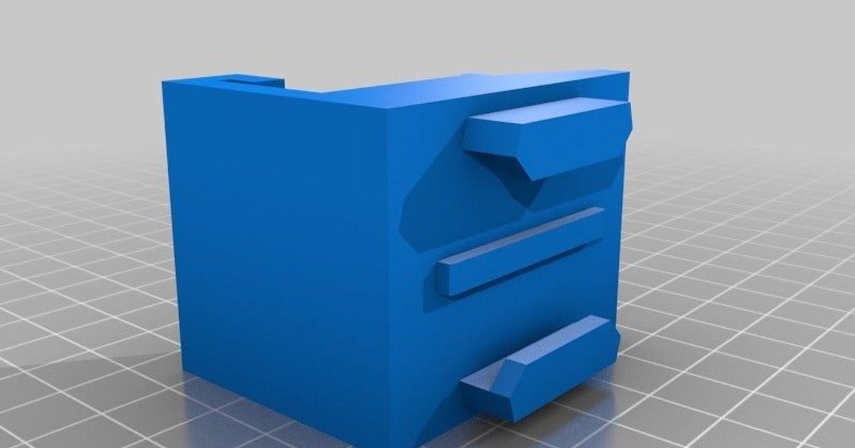 Printrbot Metal Plus Action Cam Mount by Rushmere3D | Download free STL ...