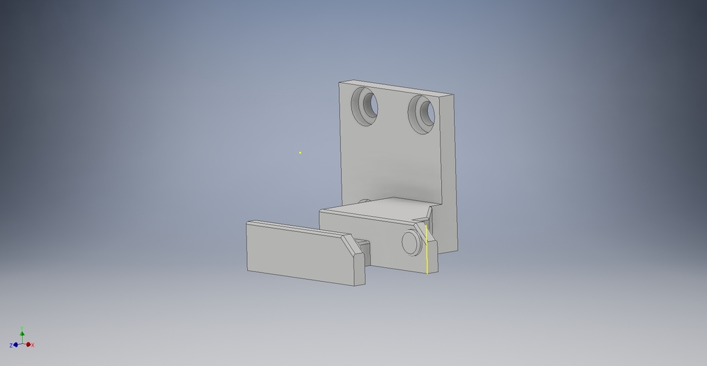 Bowden Extruder Chain Holder