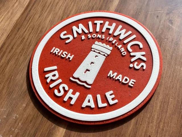 Smithwick's Beer Coaster - Ireland