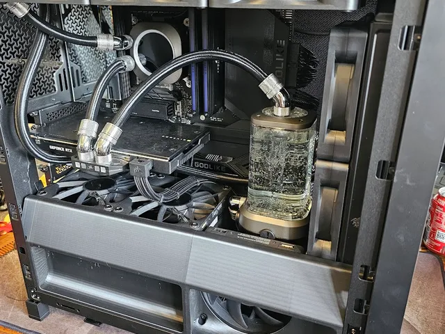 Side airflow shroud - Frame 4000D