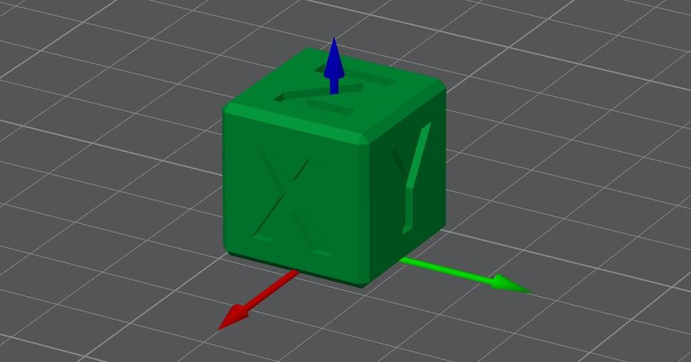 Cube de calibration XYZ by Mitsu3D Download free STL model