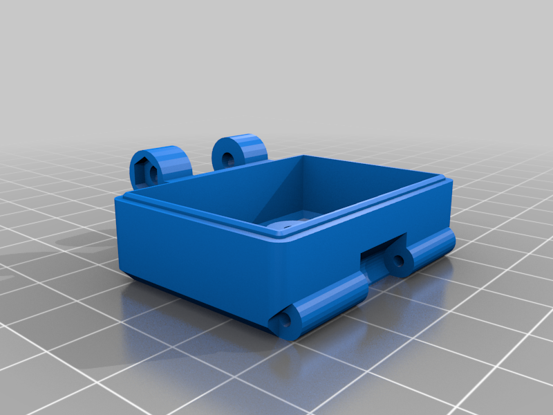 Miniatura 2 do modelo 3D MicroSD card holder/box