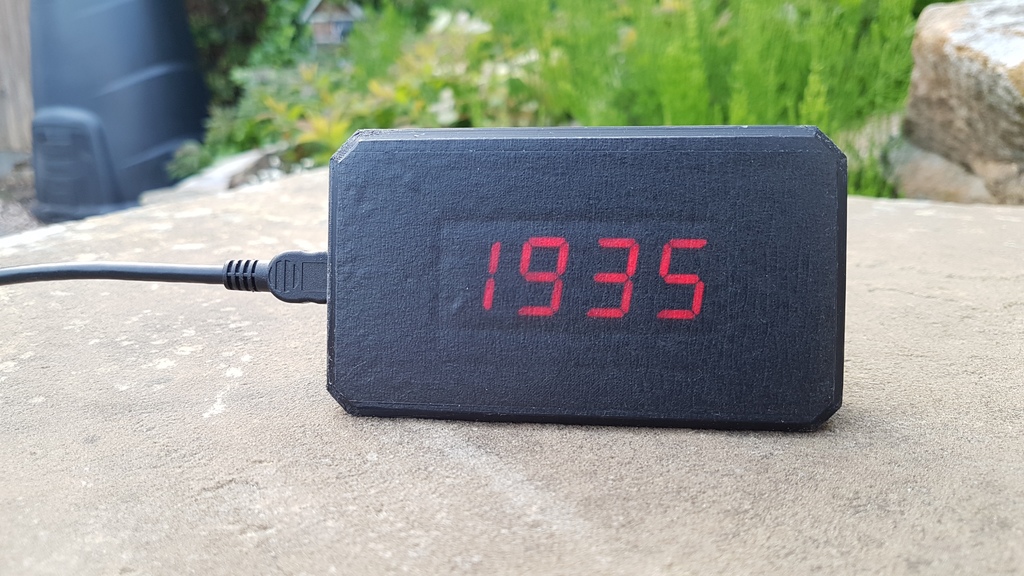 BLough Alarm Clock Desktop Case