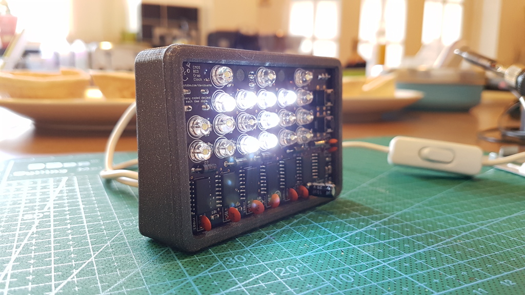 David Watts BCD Crap Clock Case