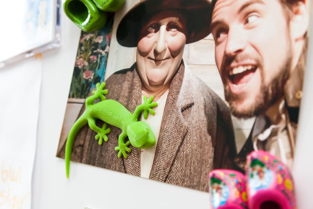 Gecko DeskPal Fridge Magnet