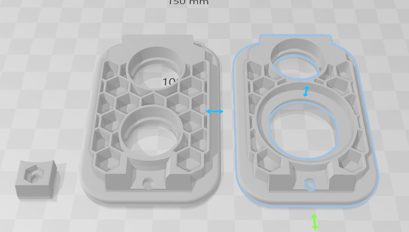 Volkwagen Crafter USB and Switch mount