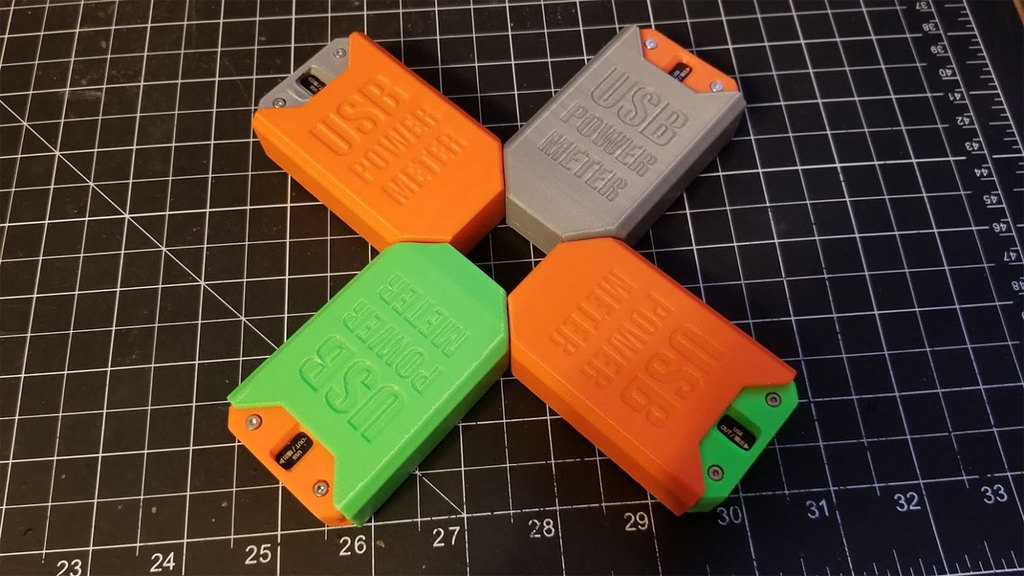 USB Volt Meter / USB Multimeter Case by MyStoopidStuff Download free