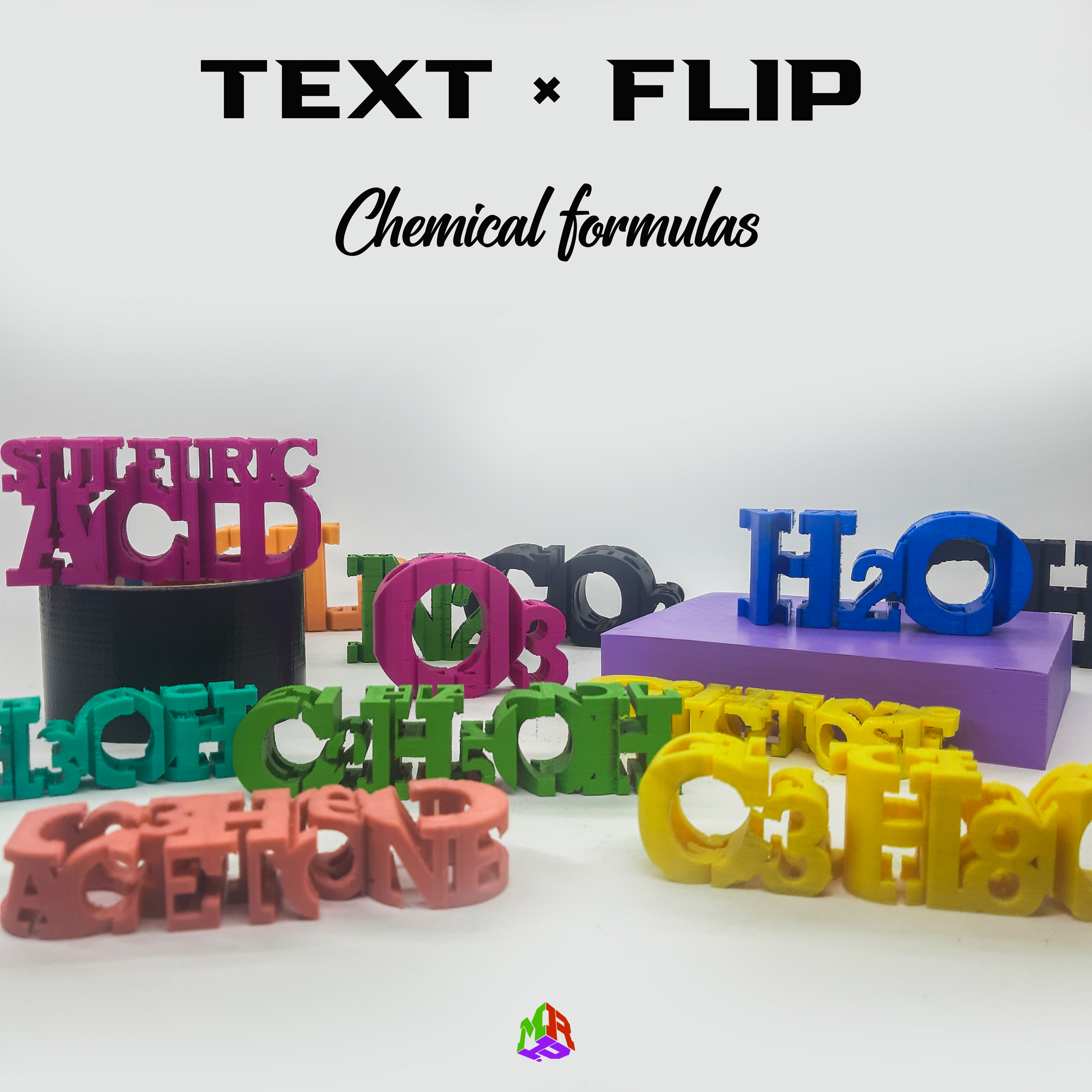 Text Flip - Acetone — miniatura 2