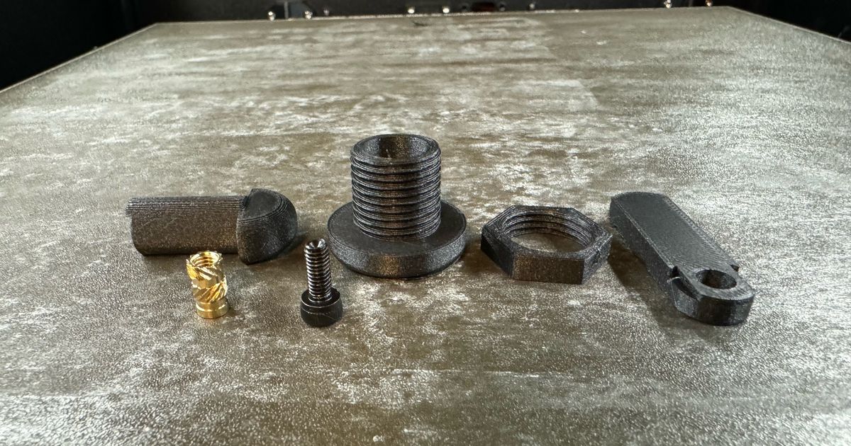 No key mailbox lock by Ahacker630 Download free STL model