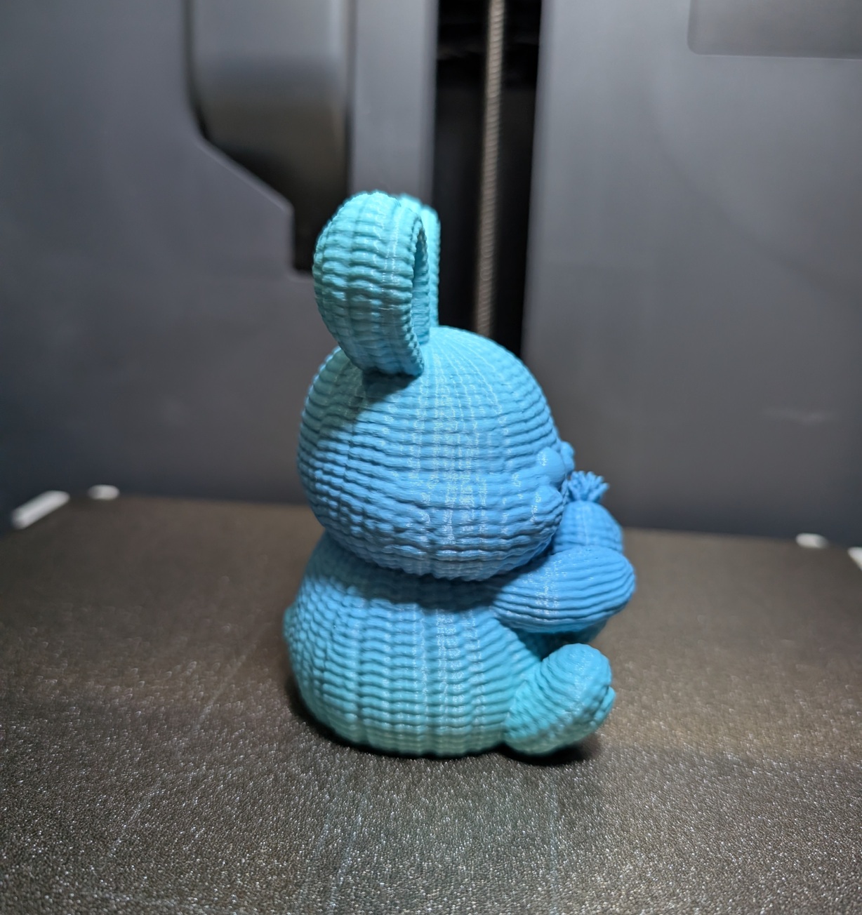 Chubby knitted bunny — thumbnail 4
