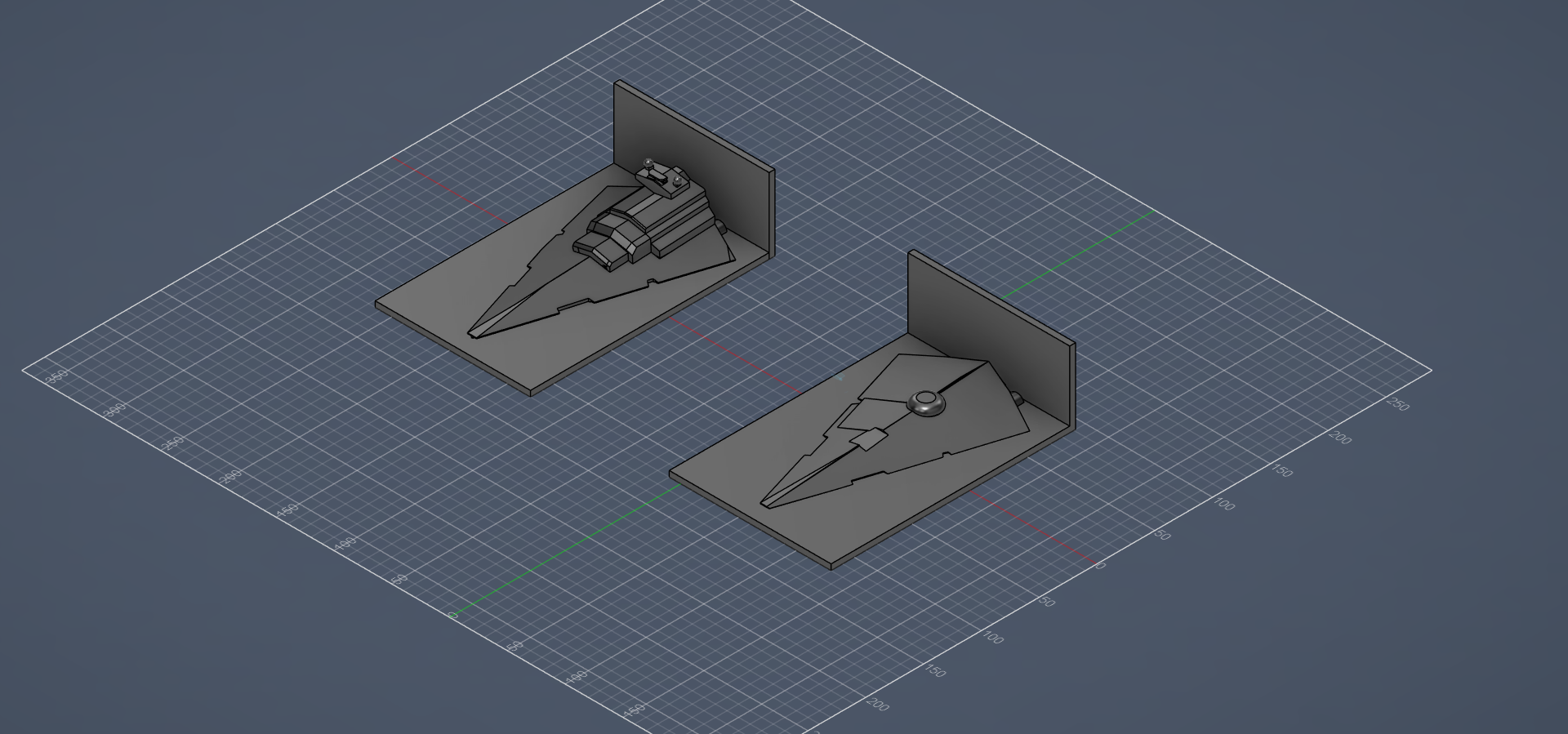 Star Wars Star Destroyer Bookends