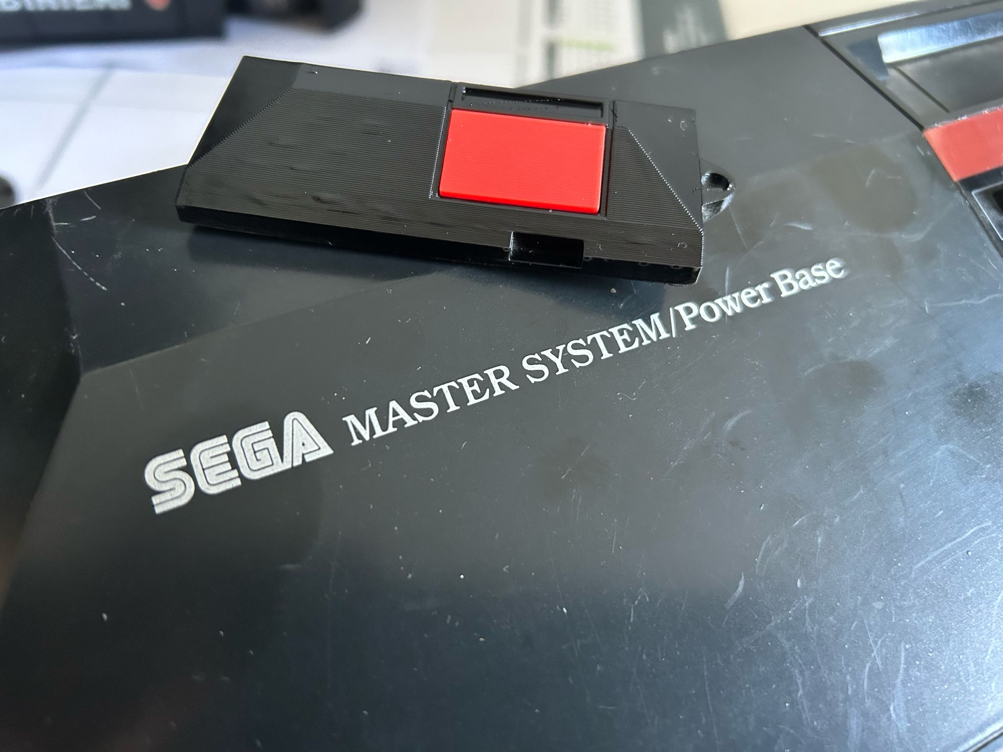 Sega Master System Keychain by Info Sakkez Download free STL model