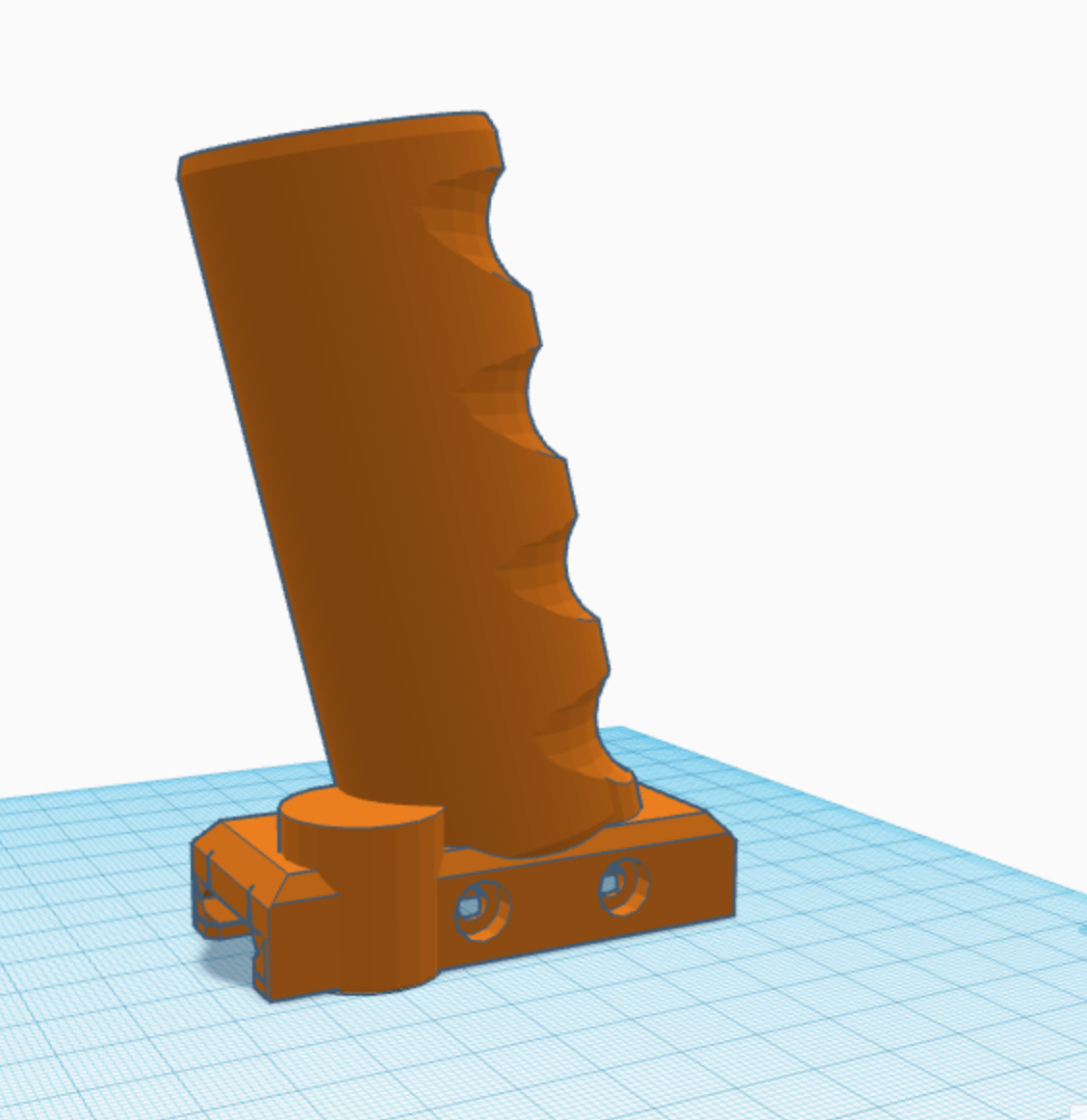 Airsoft Grip by BreadStixs31 Download free STL model